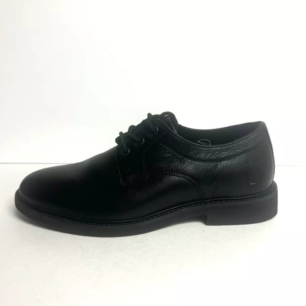 Hush Puppies Mens Detroit Plan Toe Oxford Black Size 10 M